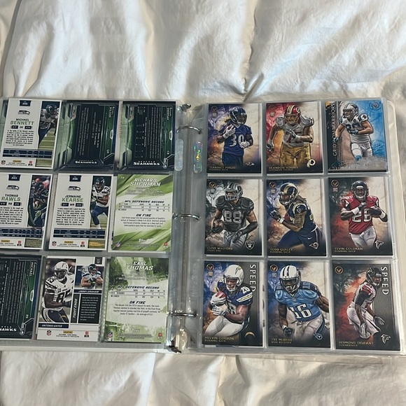 binder full of Football cards. $210 or best offer - Picture 5 of 16